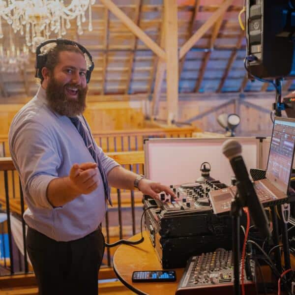 Image of a professional DJ setup.